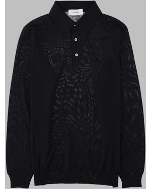 Lardini Knit Jumper Sweatshirt - Blue