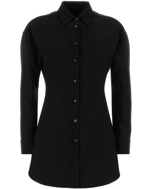 Jil Sander Slim Solid Shirt - Black
