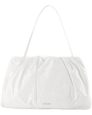 STAUD Phoebe Bag Leder weiß