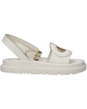 Dior Sandali D Club Donna Pelle/Bianco Ottico - Multicolour