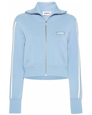 Autry Strickjacke mit -Logo - Blau