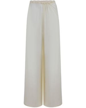 PHILOSOPHY BY LORENZO SERAFINI Philosophiehose aus Tulle. - Weiß