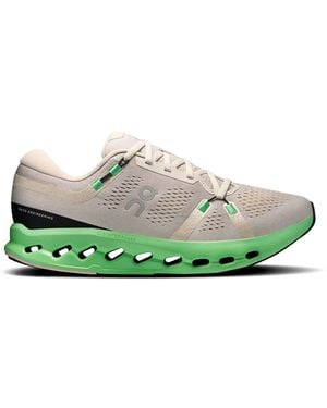 On Shoes Beim laufenden Cloudsurfer 2 - Grün