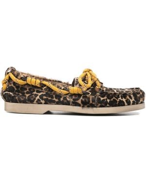 Golden Goose Cruise Leather Loafers - White