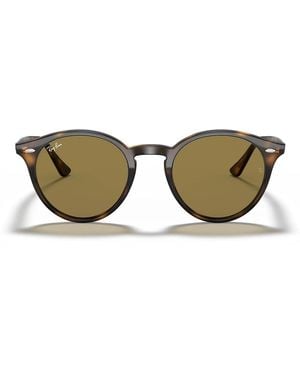 Ray-Ban Sonnenbrille Rb2180 710/4 L Braun/Hellblau Grau Unisex
