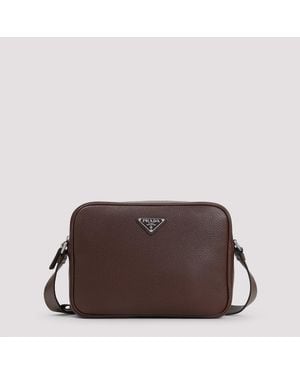 Prada Cross Body Bag - Brown