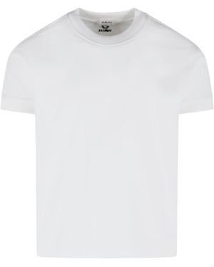Versace Stretch Cotton T Shirt - White