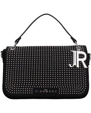 John Richmond Borse A Mano Donna Tessuto Nero - Black