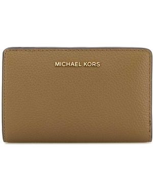 MICHAEL Michael Kors Cappuccino Leather Wallet - Brown