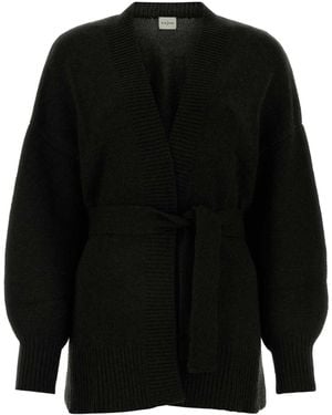 LeKasha Cashmere Cardigan - Black