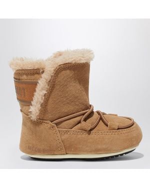 Moon Boot Crib Suede Boot - Brown