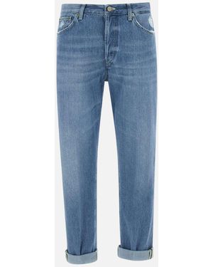 Dondup Icon Straight Leg Jeans - Blue
