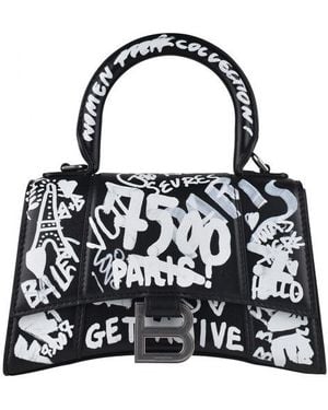 Balenciaga Zandloper Grafiet Zwart