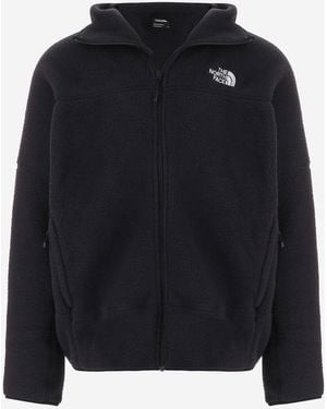 The North Face Fleece Jacket With Logo - Black