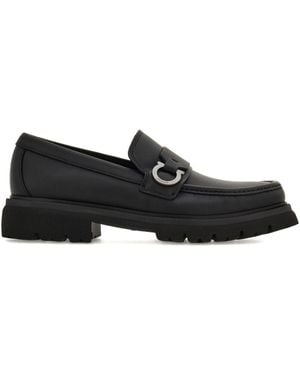 Ferragamo Andover Loafer - Black