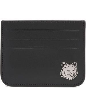 Maison Kitsuné Maison Kitsuné Fox Head Cardhiter - Nero