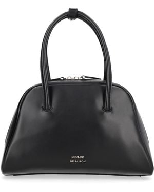 Loulou de Saison Borsa Vesper Small - Black