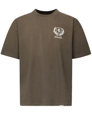 Represent Oversized Cotton T Shirt - Green