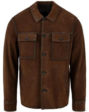 The Jack Leathers Die Jack -Leathers -Mäntel - Braun