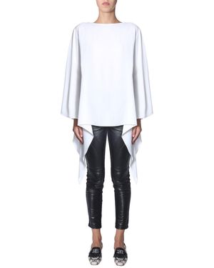 Alberta Ferretti Oversize Fit Blouse - White