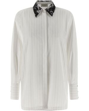 Le twins Camisa 'Daniel' - Blanco