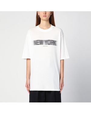 Anine Bing New York Ivory Over-Shirt - White