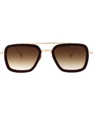 Dita Eyewear Squared Sunglasses 7806 W Rtb Gld - Brown