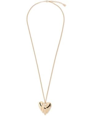 AMINA MUADDI Heartbreaker Necklace - Metallic