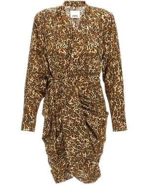 Isabel Marant 'cleora' Jurk - Naturel