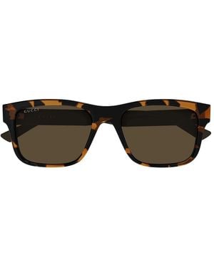 Gucci Sonnenbrille Gg2085 S 003 Braun/Braun Herren - Mehrfarbig