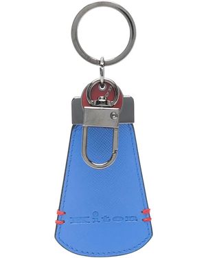 Kiton Kalbskalfellring - Blau