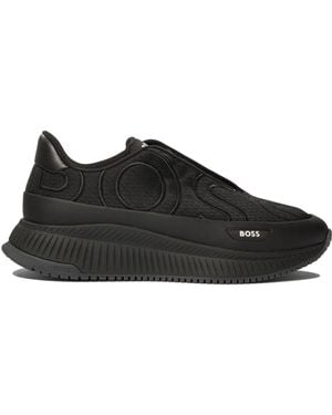BOSS "Titanium Evo Runner" Trainers - Black