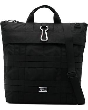 KENZO Sac Shopping Tote - Black