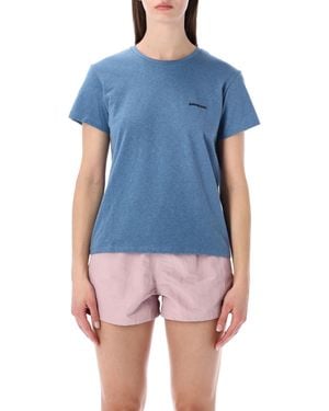 Patagonia P-6 Logo Responsibili-Tee - Blue
