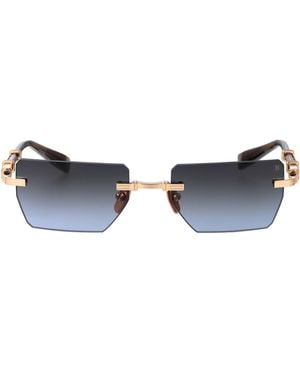 Balmain Occhiali Da Sole Al Quadrato Bps 150 F 150 F - Blu