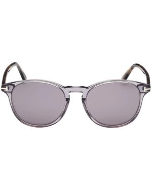 Tom Ford Zonnebril Ft1097 20 C Lewis Havana/grijs Unisex - Paars