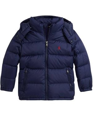 Polo Ralph Lauren Down Jkt Outerwear Bomber - Blue