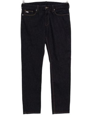 Emporio Armani Denim Cotton Jeans - Black