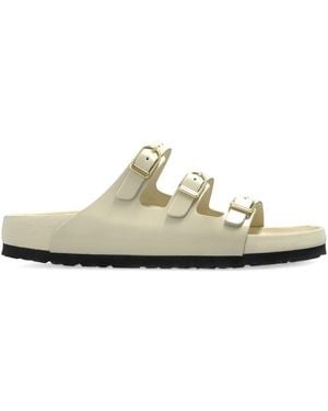 Birkenstock Florida Ledersandalen - Weiß
