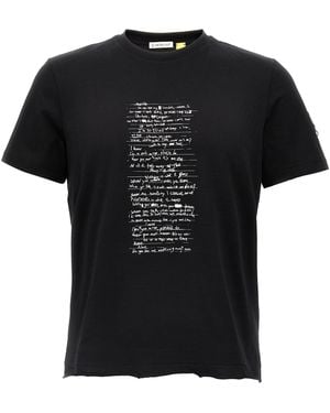 Moncler Genius Moncler X Willow Smith 'alleen' T -shirt - Zwart