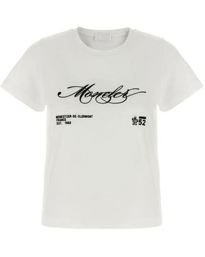 Moncler T-Shirts And Polos - White