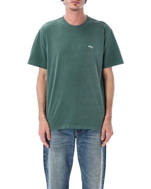 Obey Pigment Tee - Green