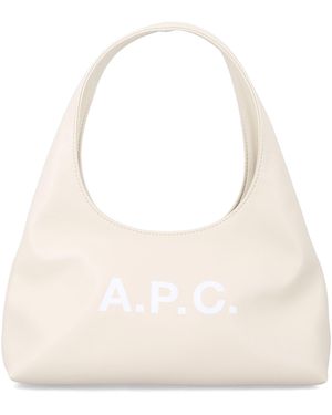 A.P.C. Baby Ninon Shoulder Bag - Natural