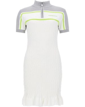 CASABLANCA Tennis Polo Dress - White