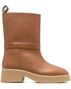 Stella McCartney Skyla Regenstiefel - Braun