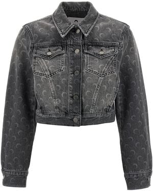 Marine Serre 'moon' Jacket - Grey