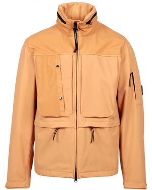 C.P. Company C.p. Bedrijf Coats White - Oranje