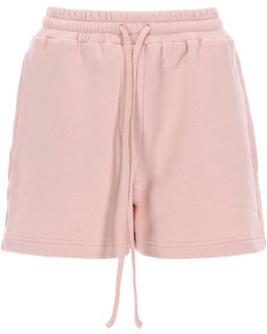 Dolce & Gabbana Floral-Print Cotton-Poplin Shorts - Pink