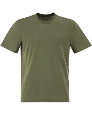 Majestic Lyocell And Organic Cotton T Shirt - Green