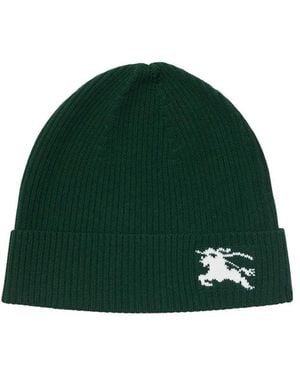 Burberry Ekd Rib Beanie - Green